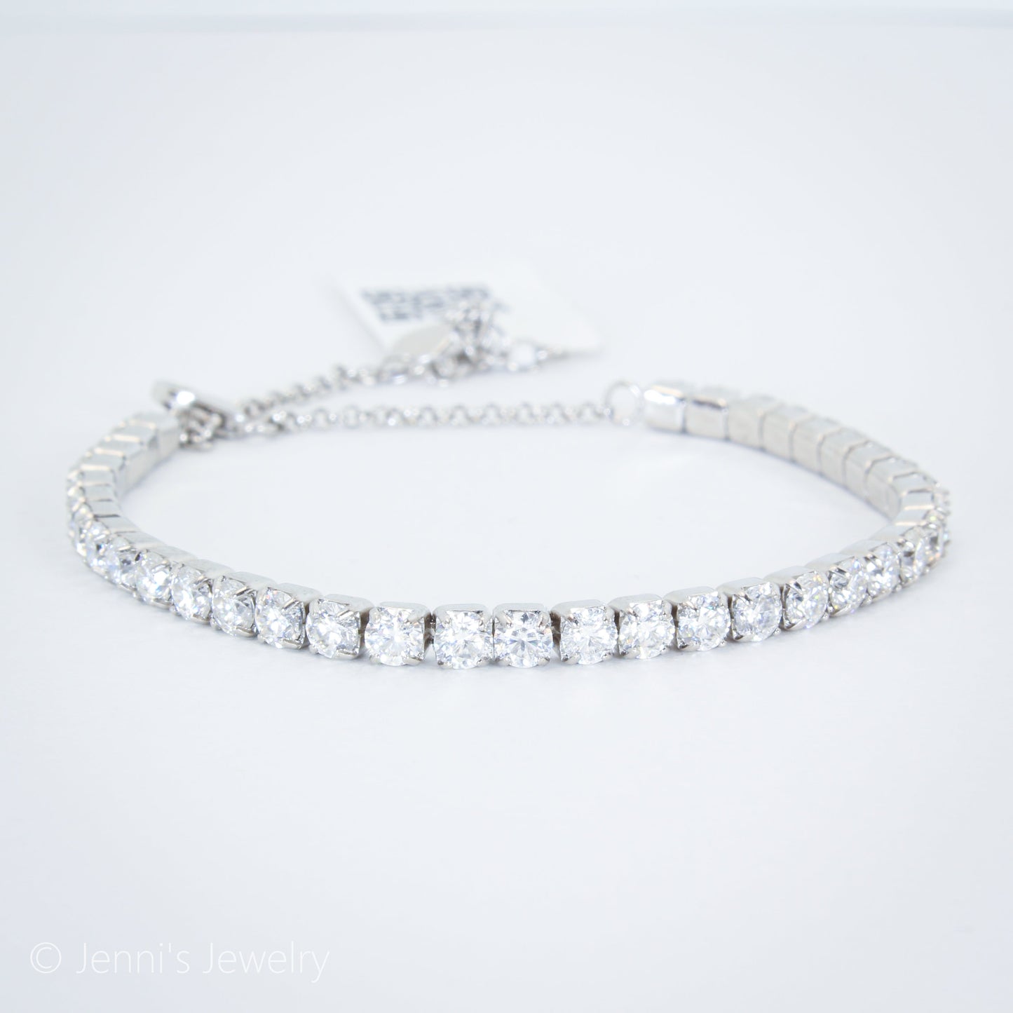 [YY-X2001] Silver 925 Classic Moissanite Tennis Bracelet